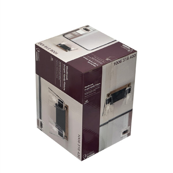 Wall lamp packaging carton
