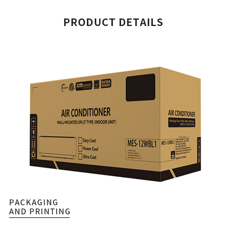 Air conditioning packaging box