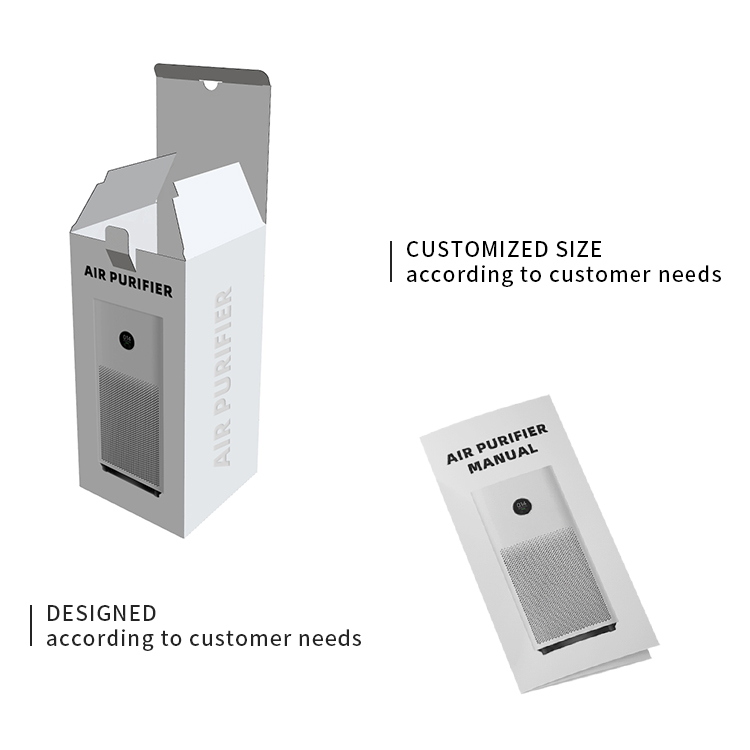 Air filter packaging box