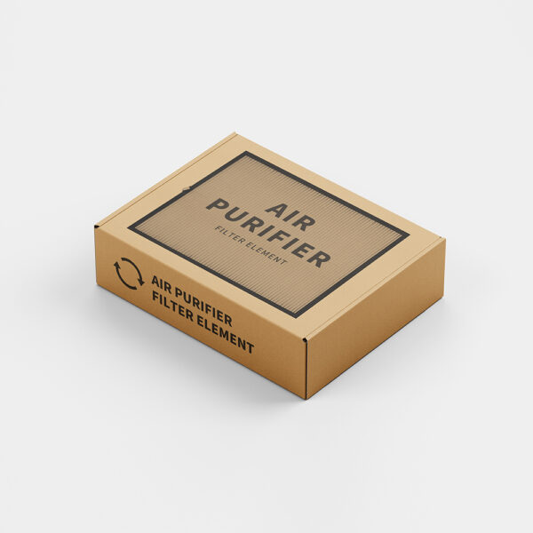 Air purifier filter packaging box