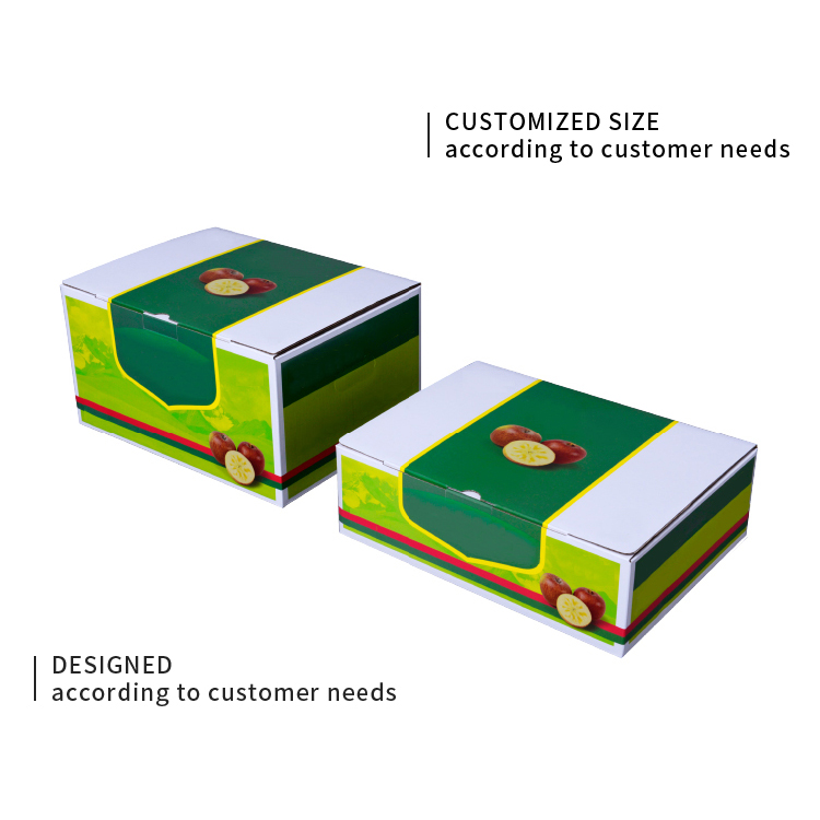 Apple packaging cardboard box