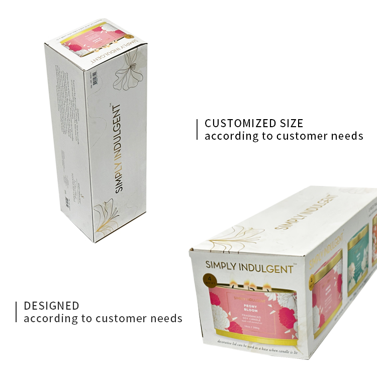 Aromatherapy candle packaging box