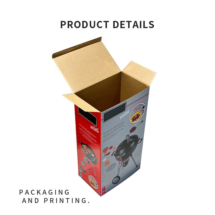 Barbecue rack packaging box