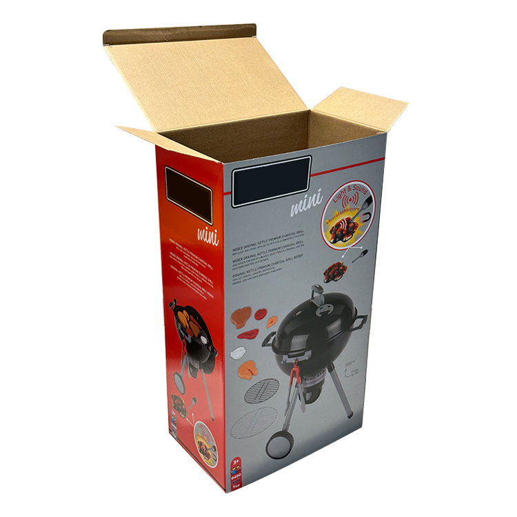 Barbecue rack packaging corrugated cardboard box