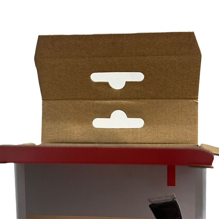 Beard trimmer packaging box
