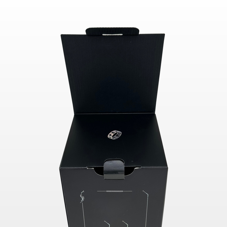 Black mosquito killer lamp packaging box