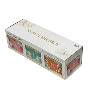 Candle packaging box