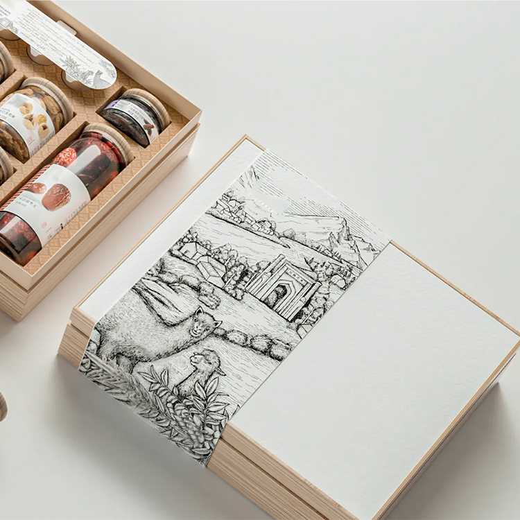 Chili sauce packaging box