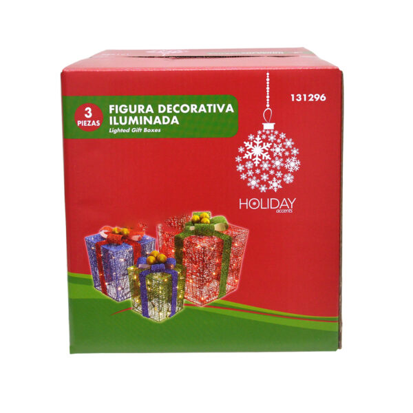 Christmas decoration packaging cardboard box