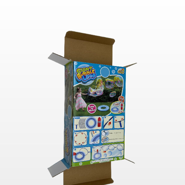 Customized toy packaging box
