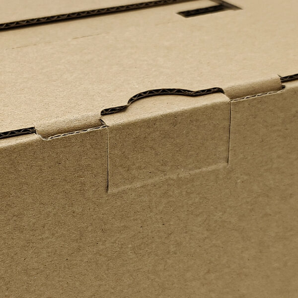 Door lock packaging hand-held box