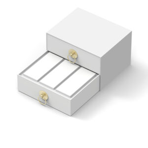 Double layered drawer box