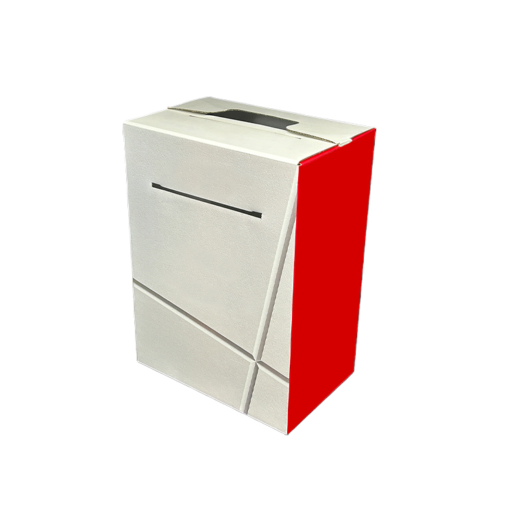 Exhibition material storage cardboard box