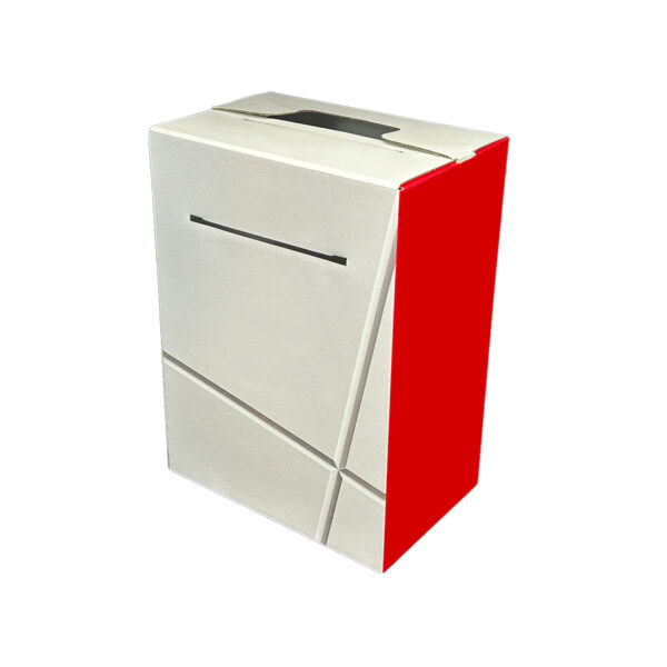 Exhibition Material Storage Advertising Cardboard Box Carton With Pull Rod