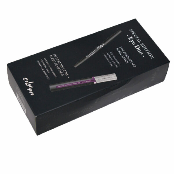 Eyebrow brush packaging box
