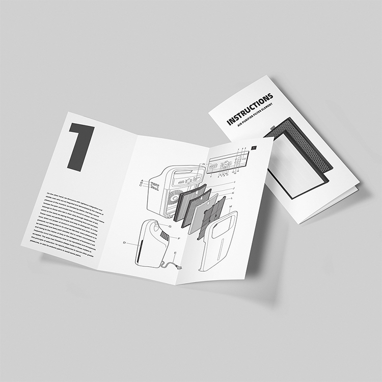 Filter replacement core packaging box