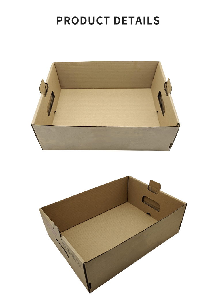 Fruit Packaging Handheld Paper Tray