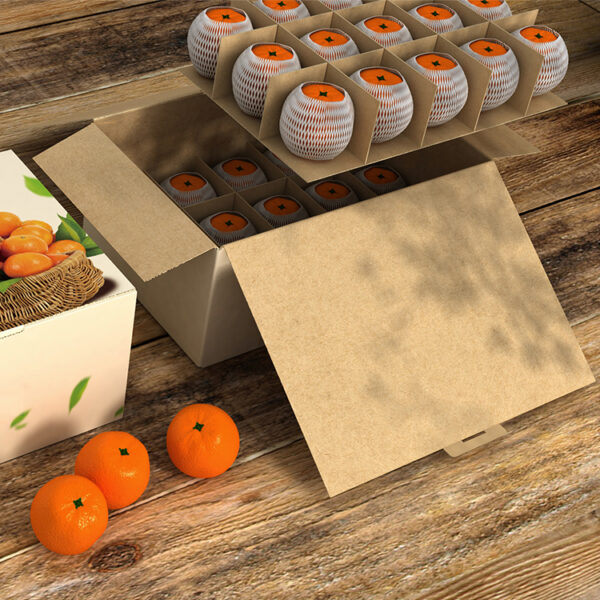 Fruit packaging cardboard box