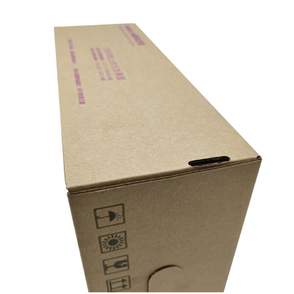 Fruit packaging tray with handheld