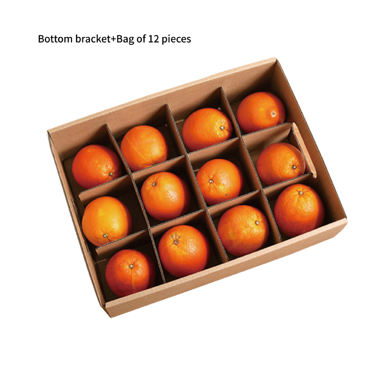 Fruit packaging tray with handheld