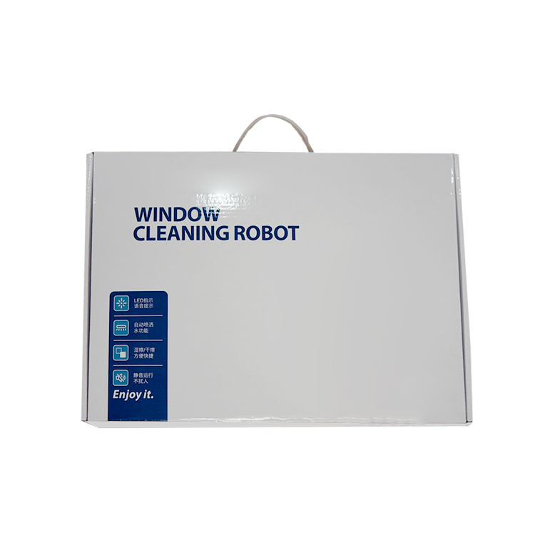 Glass door and window cleaning robot packaging box