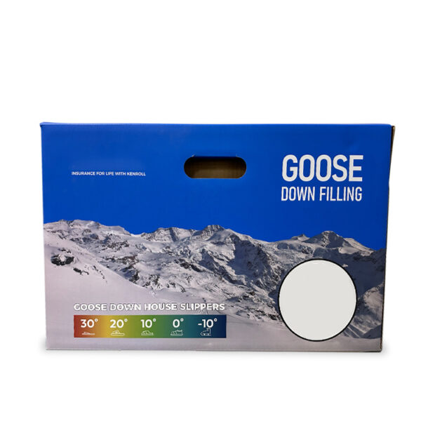 Goose Down Slippers PDQ Display Box - Image 7