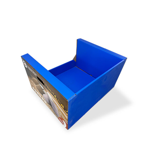 Goose down slippers PDQ packaging box