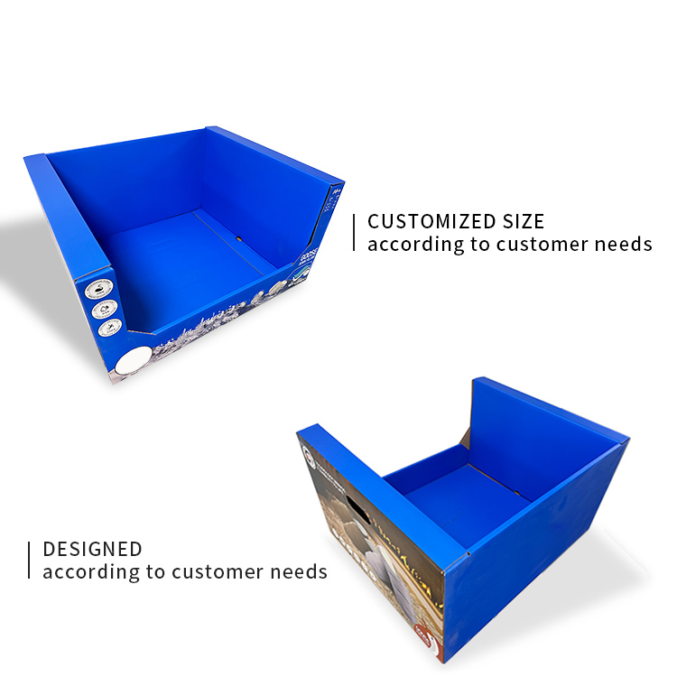 Goose down slippers PDQ packaging box