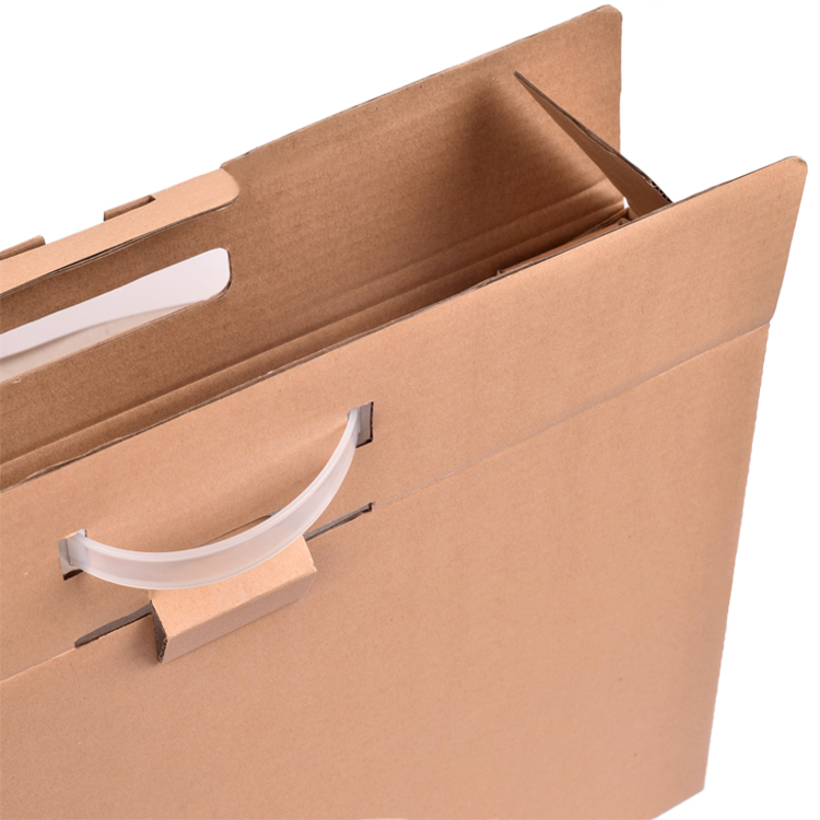 Handheld packaging box