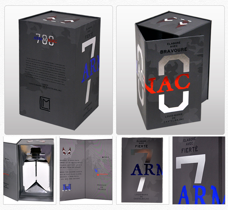 Hot stamping printing gift box