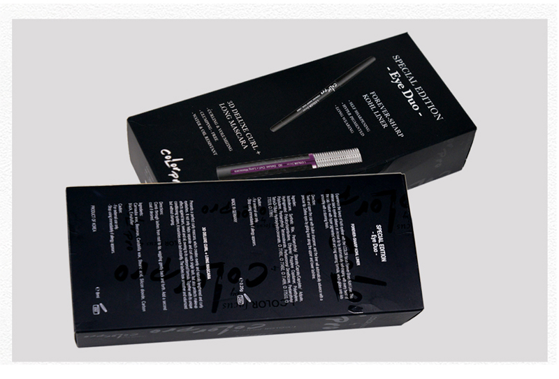 Makeup product packaging box