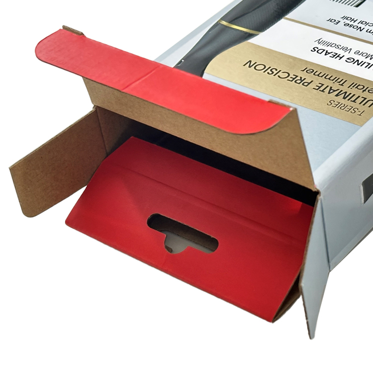 Multi functional trimmer packaging box
