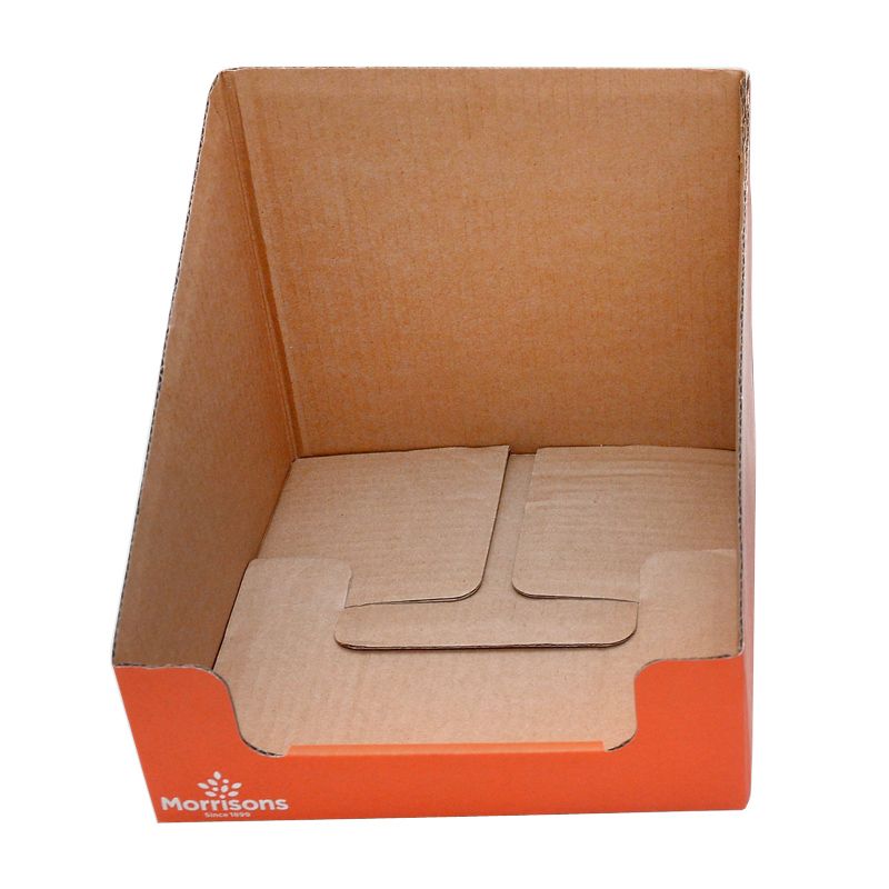 PDQ corrugated paper packaging box