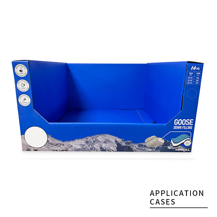Plush slipper packaging box