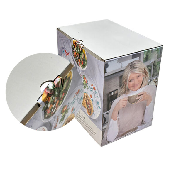 Printed meal tray packaging box