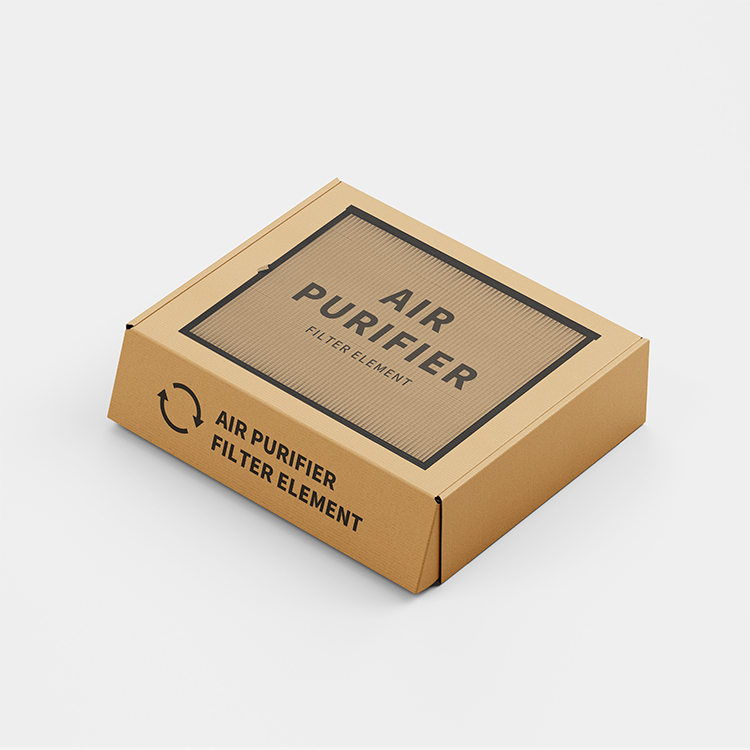 Purification machine filter cartridge packaging box
