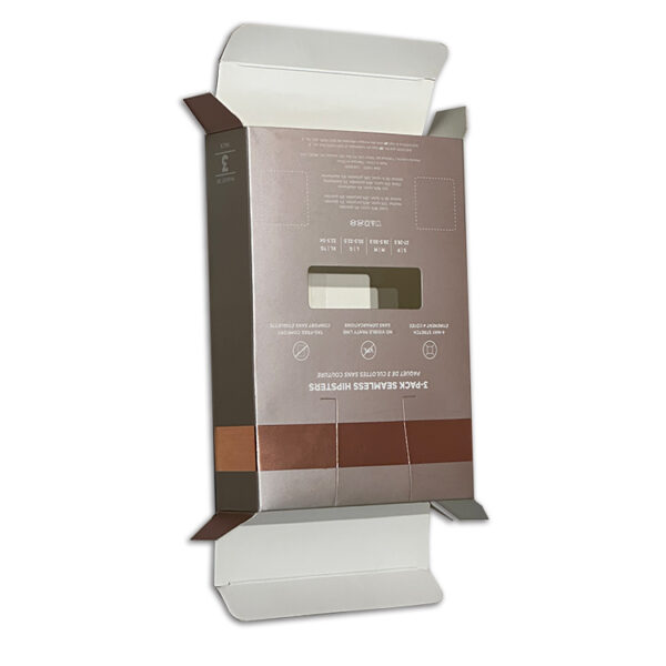 Small color Packaging box with PVC window