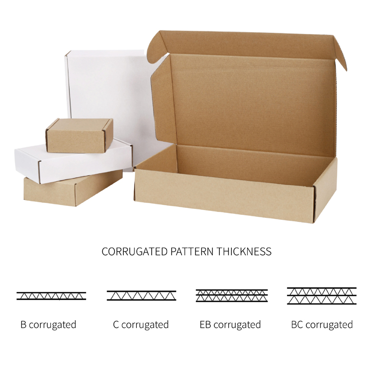 Small commodity mailing packaging box