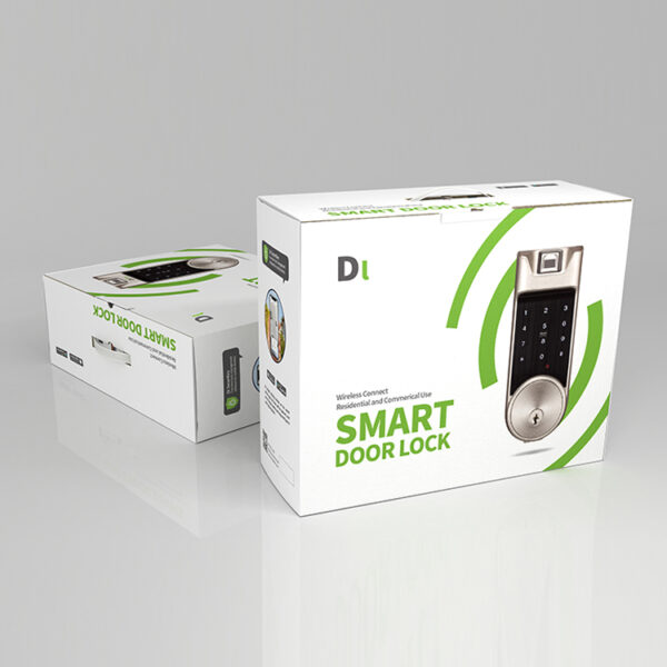 Smart door lock packaging box