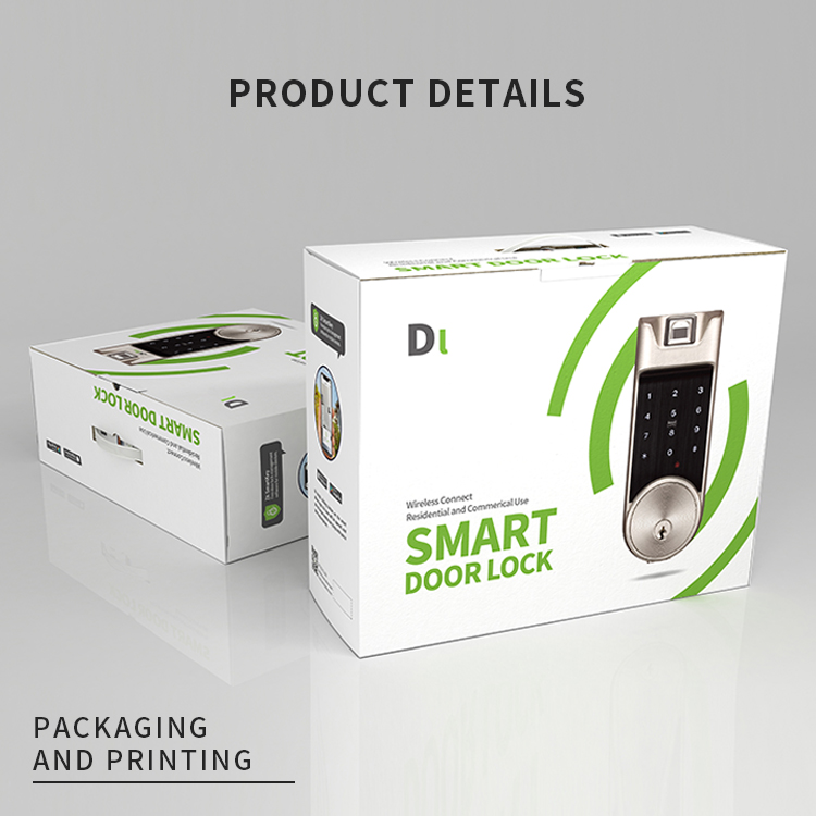 Smart door lock packaging box