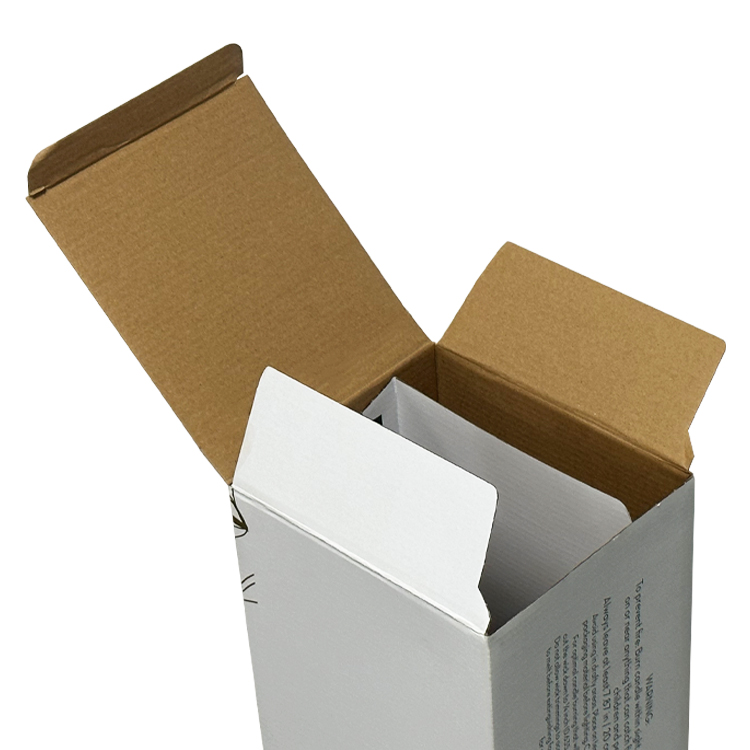 Smokeless candle packaging box
