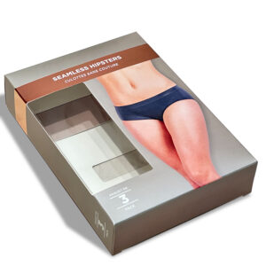 Underwear packaging box With PVC Window