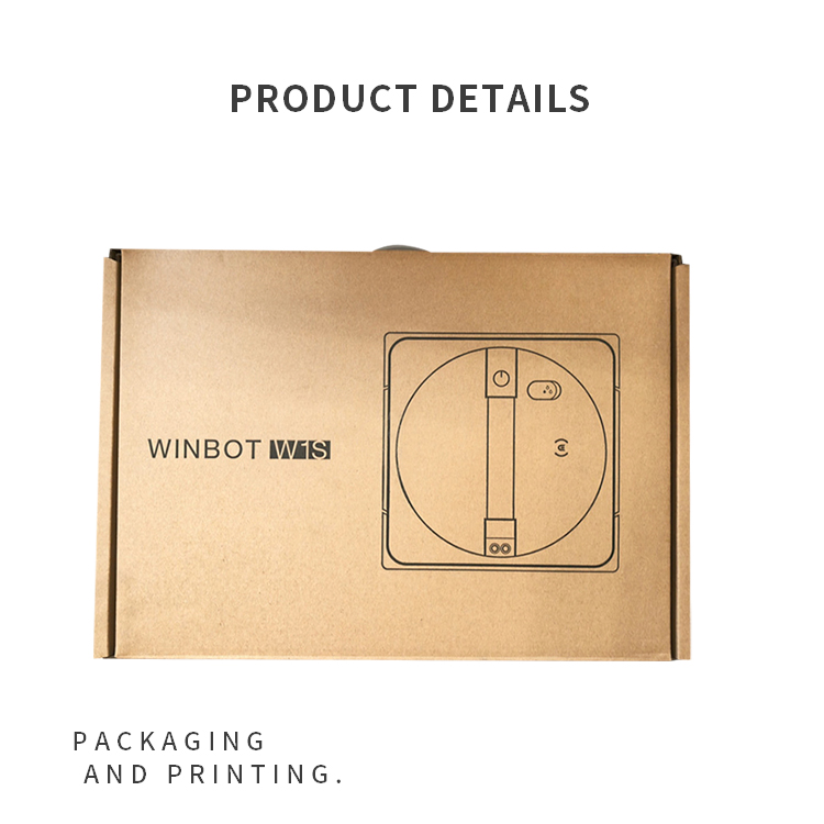 Window cleaning machine packaging box