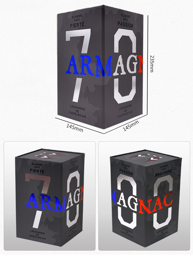 Wine packaging paper box