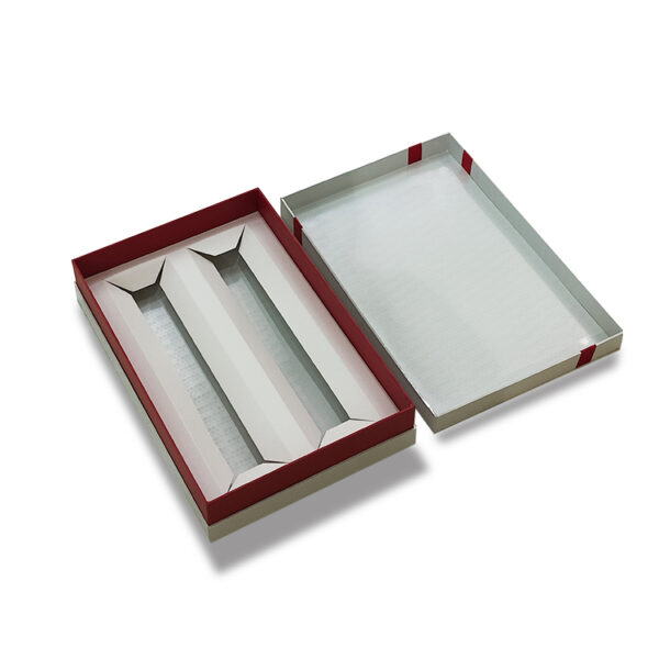 2-bottle cosmetic packaging box