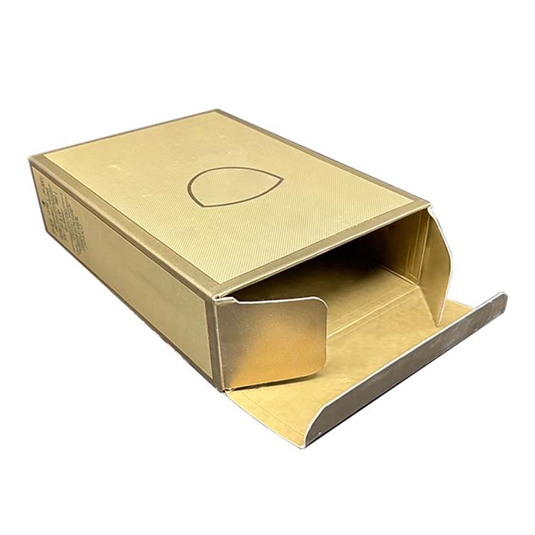 Brandy packaging hot stamping gift box