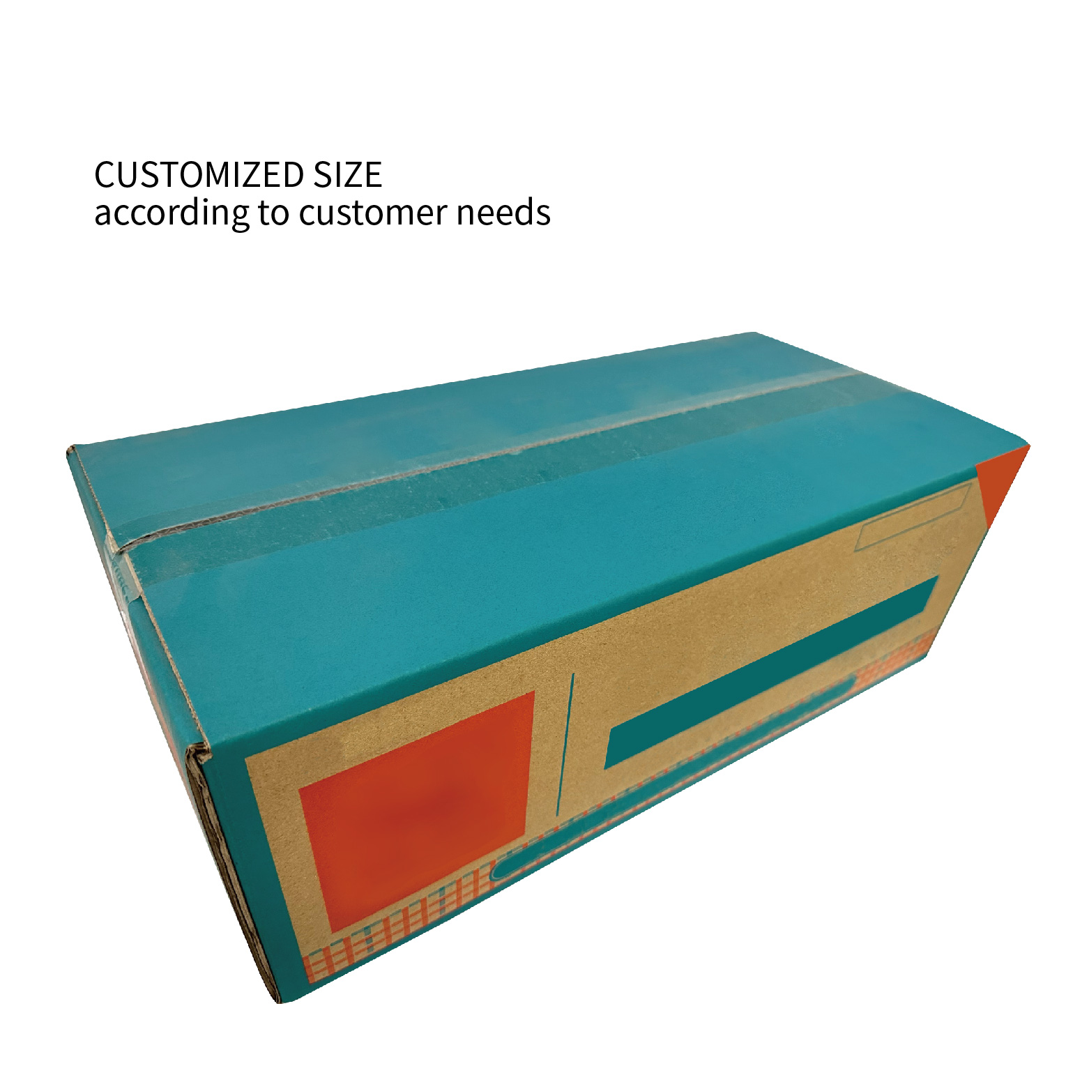 Canned fish packaging cardboard box