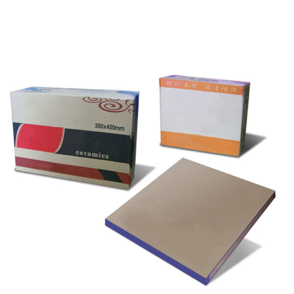 Ceramic tile packaging box