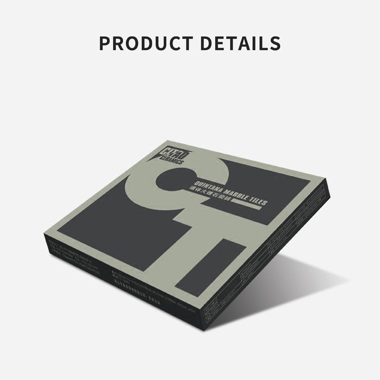 Ceramic tile packaging cardboard box