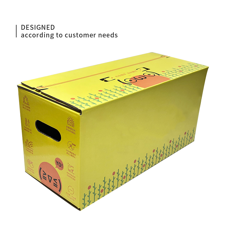 Citrus packaging cardboard box